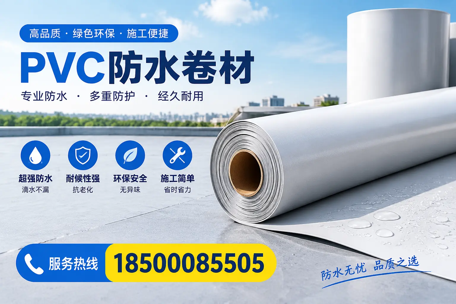 选用PVC防水卷材时需要避开的常见误区,特别是在绍兴